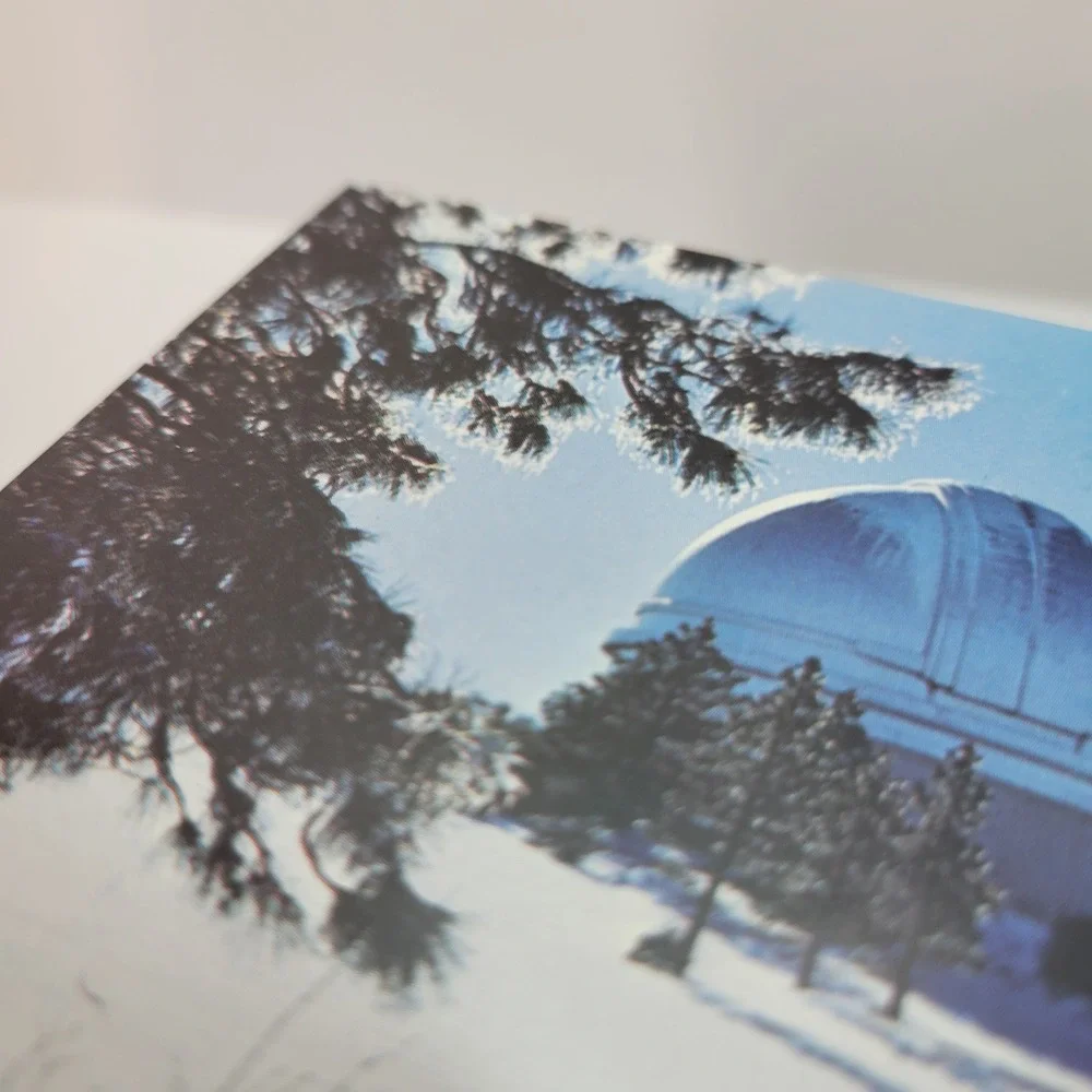 Vintage Palomar Observatory‎ Dome Postcard California Travel Souvenir